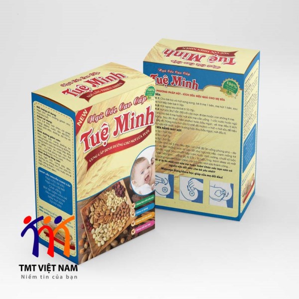 Hộp giấy đựng sữa bột - Bao Bì Hộp TMT - Công Ty TNHH Thương Mại TMT Việt Nam